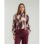 FOS Pullover Adine turtle Beaujolais print FOS Pullover Adine turtle Beaujolais print